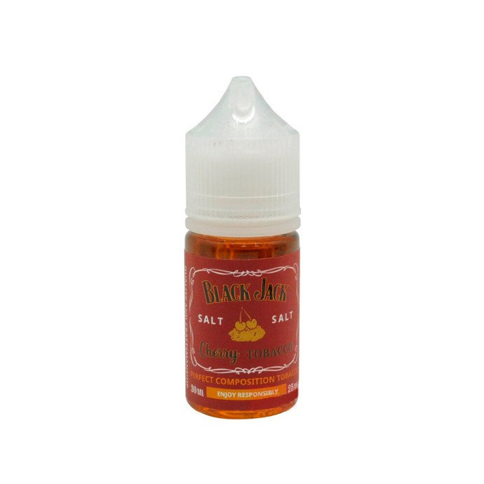 Жидкость Black Jack SALT - CHERRY TOBACCO (Lights) 30 мл (20 мг)