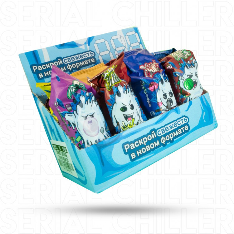 (М) Жидкость Serial Chiller Salt - Mint Pops (Мятная жвачка) 10 мл (15 мг)